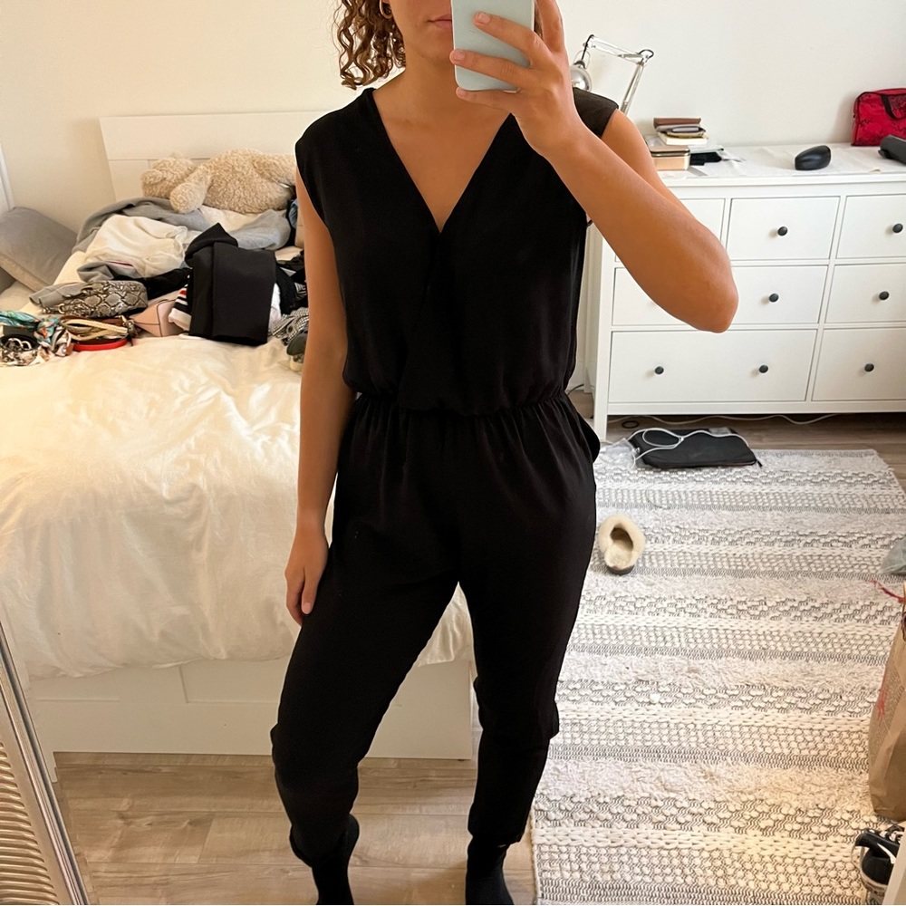 Zara jumpsuit black